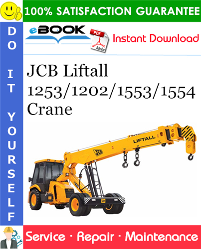 Thumbnail ☆☆ Best ☆☆ JCB Liftall 1253/1202/1553/1554 Crane Service Repair Manual Thumbnail ☆☆ Best ☆☆ JCB Liftall 1253/1202/1553/1554 Crane Service Repair Manual