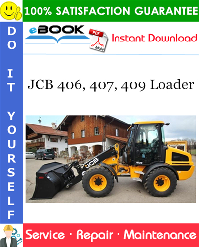 Thumbnail ☆☆ Best ☆☆ JCB 406, 407, 409 Loader Service Repair Manual