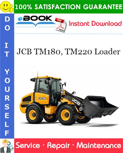 Thumbnail ☆☆ Best ☆☆ JCB TM180, TM220 Loader Service Repair Manual