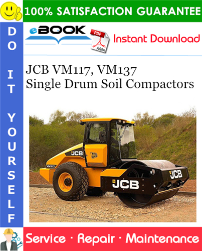 Thumbnail ☆☆ Best ☆☆ JCB VM117, VM137 Single Drum Soil Compactors Service Repair Manual #1