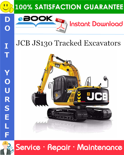 Thumbnail ☆☆ Best ☆☆ JCB JS130 Tracked Excavators Service Repair Manual