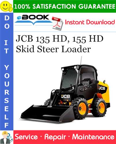 Thumbnail ☆☆ Best ☆☆ JCB 135 HD, 155 HD Skid Steer Loader Service Repair Manual