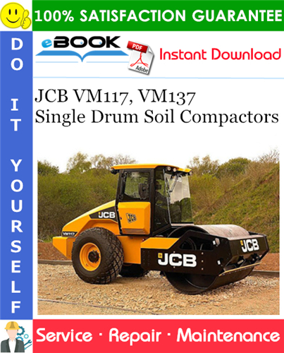 Thumbnail ☆☆ Best ☆☆ JCB VM117, VM137 Single Drum Soil Compactors Service Repair Manual #2
