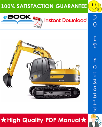Thumbnail ☆☆ Best ☆☆ JCB JS115 Auto, JS130 Auto, JS130 LC Auto, JS145 Auto, JS160 Auto, JS180 Auto, JS190 Auto Tracked Excavators Service Repair Manual