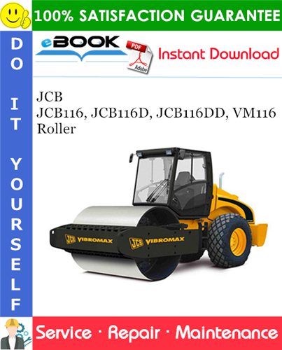 Thumbnail ☆☆ Best ☆☆ JCB JCB116, JCB116D, JCB116DD, VM116 Roller Service Repair Manual