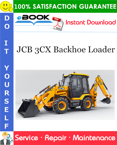 Thumbnail ☆☆ Best ☆☆ JCB 3CX Backhoe Loader Service Repair Manual (from Serial Number: 2442701)