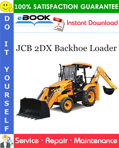 Thumbnail ☆☆ Best ☆☆ JCB 2DX Backhoe Loader Service Repair Manual