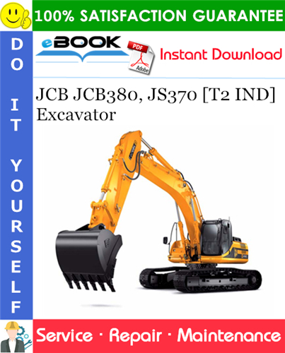 Thumbnail ☆☆ Best ☆☆ JCB JCB380, JS370 [T2 IND] Excavator Service Repair Manual