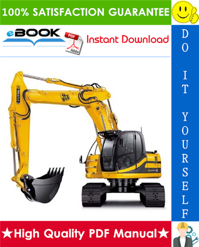 Thumbnail ☆☆ Best ☆☆ JCB JZ235, JZ255 Tier 3 Auto Tracked Excavators Service Repair Manual