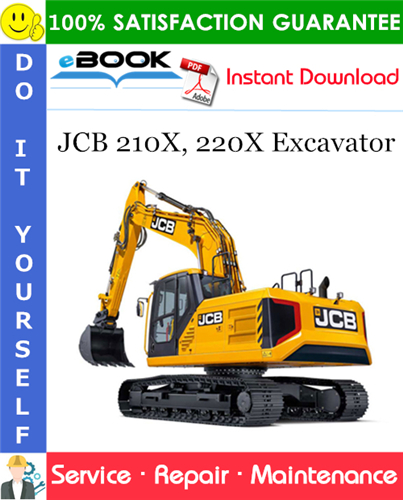 Thumbnail ☆☆ Best ☆☆ JCB 210X, 220X Excavator Service Repair Manual