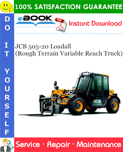 Thumbnail ☆☆ Best ☆☆ JCB 505-20 Loadall (Rough Terrain Variable Reach Truck) Service Repair Manual