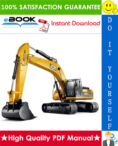 Thumbnail ☆☆ Best ☆☆ JCB JS360 Tier 3 Auto Tracked Excavators Service Repair Manual