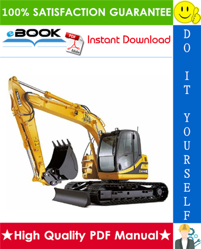 Thumbnail ☆☆ Best ☆☆ JCB JZ140 Tracked Excavators Service Repair Manual