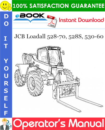 Thumbnail ☆☆ Best ☆☆ JCB 528-70, 528S, 530-60 Loadall Operators Manual