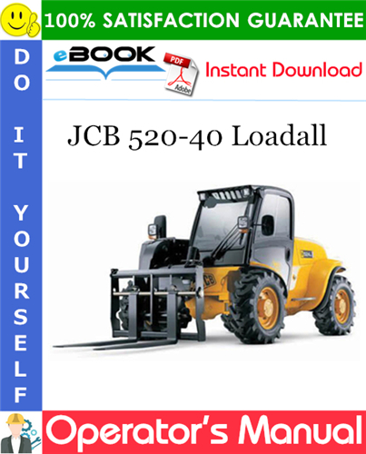 Thumbnail ☆☆ Best ☆☆ JCB 520-40 Loadall Operators Manual