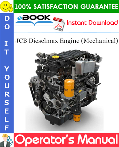 Thumbnail ☆☆ Best ☆☆ JCB Dieselmax Engine (Mechanical) Operators Manual