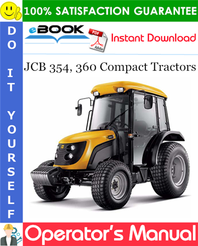 Thumbnail ☆☆ Best ☆☆ JCB 354, 360 Compact Tractors Operators Manual