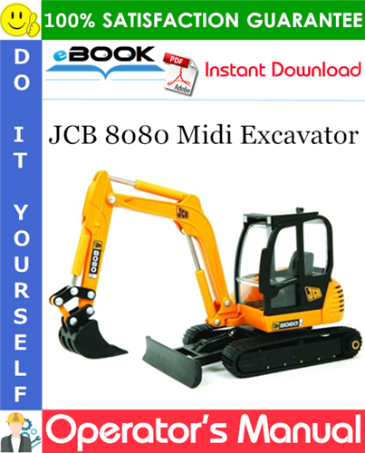 Thumbnail ☆☆ Best ☆☆ JCB 8080 Midi Excavator Operators Manual