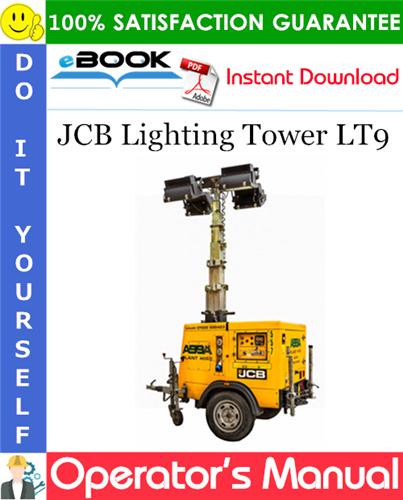 Thumbnail ☆☆ Best ☆☆ JCB Lighting Tower LT9 Operators Manual