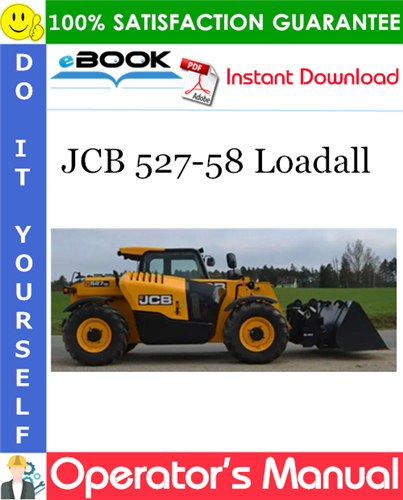 Thumbnail ☆☆ Best ☆☆ JCB 527-58 Loadall Operators Manual