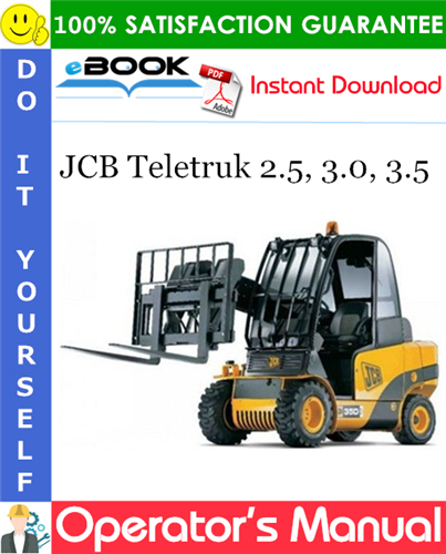 Thumbnail ☆☆ Best ☆☆ JCB Teletruk 2.5, 3.0, 3.5 Operators Manual #1