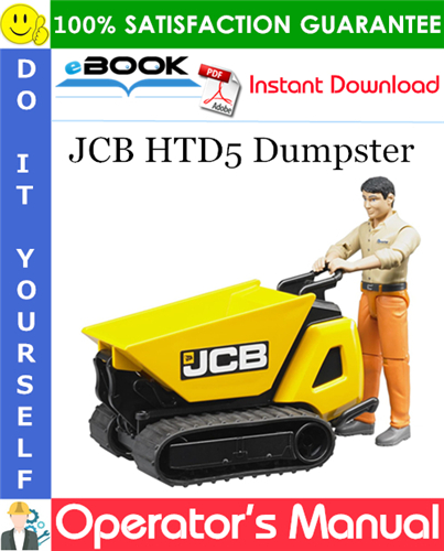 Thumbnail ☆☆ Best ☆☆ JCB HTD5 Dumpster Operators Manual