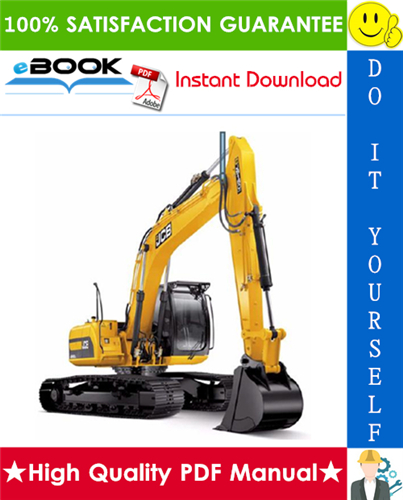 Thumbnail ☆☆ Best ☆☆ JCB JS115, JS130, JS145, JS160, JS180, JS200, JS210, JS220 Tracked Excavator Service Repair Manual