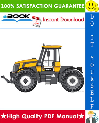 Thumbnail ☆☆ Best ☆☆ JCB 3200, 3230 Tier 4 Fastrac Service Repair Manual
