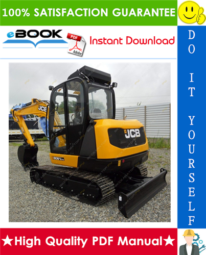 Thumbnail ☆☆ Best ☆☆ JCB 8061 Mini Crawler Excavator Service Repair Manual