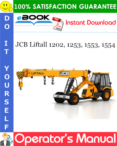 Thumbnail ☆☆ Best ☆☆ JCB Liftall 1202, 1253, 1553, 1554 Operators Manual