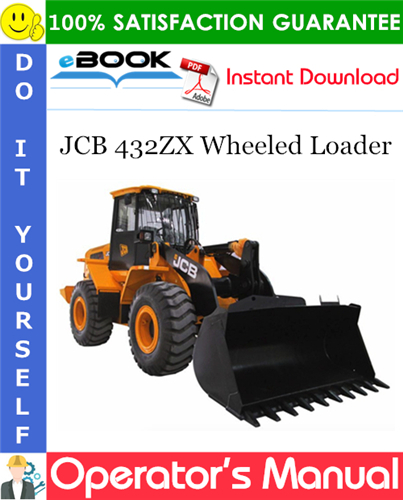 Thumbnail ☆☆ Best ☆☆ JCB 432ZX Wheeled Loader Operators Manual