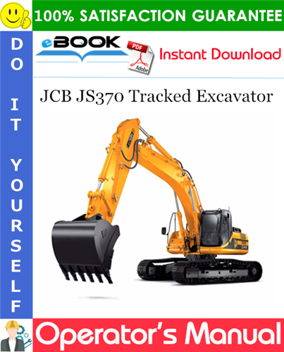 Thumbnail ☆☆ Best ☆☆ JCB JS370 Tracked Excavator Operators Manual