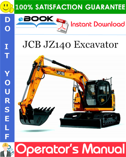 Thumbnail ☆☆ Best ☆☆ JCB JZ140 Excavator Operators Manual Thumbnail ☆☆ Best ☆☆ JCB JZ140 Excavator Operators Manual