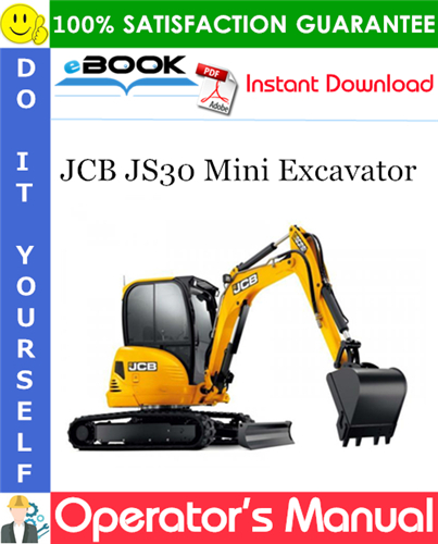 Thumbnail ☆☆ Best ☆☆ JCB JS30 Mini Excavator Operators Manual