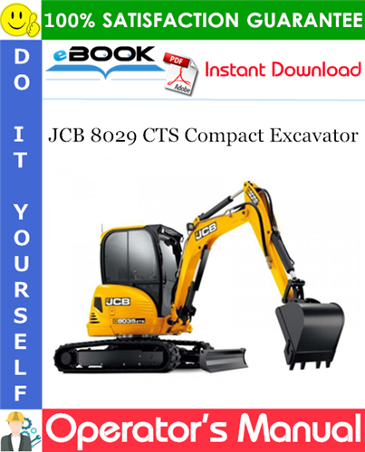 Thumbnail ☆☆ Best ☆☆ JCB 8029 CTS Compact Excavator Operators Manual Thumbnail ☆☆ Best ☆☆ JCB 8029 CTS Compact Excavator Operators Manual