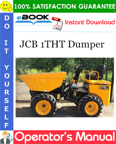 Thumbnail ☆☆ Best ☆☆ JCB 1THT Dumper Operators Manual
