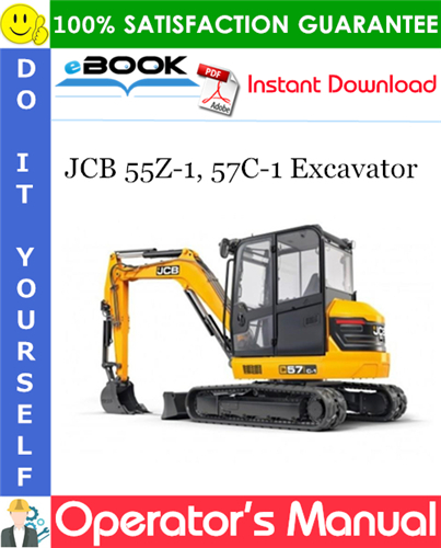 Thumbnail ☆☆ Best ☆☆ JCB 55Z-1, 57C-1 Excavator Operators Manual