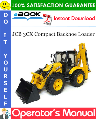 Thumbnail ☆☆ Best ☆☆ JCB 3CX Compact Backhoe Loader Operators Manual
