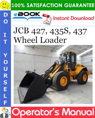 Thumbnail ☆☆ Best ☆☆ JCB 427, 435S, 437 Wheel Loader Operators Manual