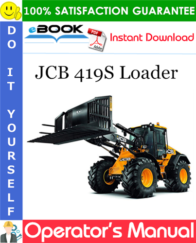 Thumbnail ☆☆ Best ☆☆ JCB 419S Loader Operators Manual