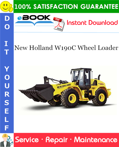 Thumbnail ☆☆ Best ☆☆ New Holland W190C Wheel Loader Service Repair Manual