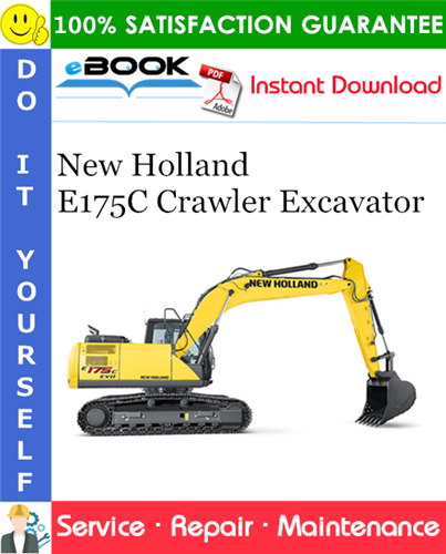 Thumbnail ☆☆ Best ☆☆ New Holland E175C Crawler Excavator Service Repair Manual Thumbnail ☆☆ Best ☆☆ New Holland E175C Crawler Excavator Service Repair Manual