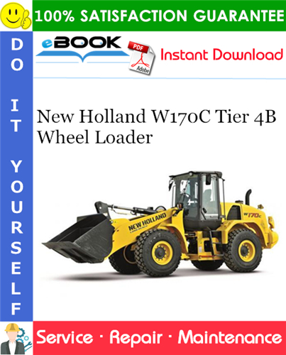 Thumbnail ☆☆ Best ☆☆ New Holland W170C Tier 4B Wheel Loader Service Repair Manual