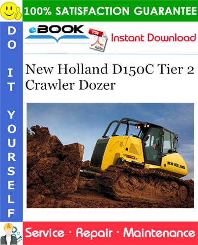 Thumbnail ☆☆ Best ☆☆ New Holland D150C Tier 2 Crawler Dozer Service Repair Manual #1