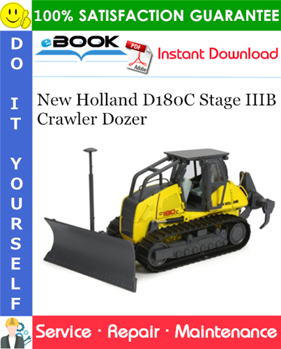 Thumbnail ☆☆ Best ☆☆ New Holland D180C Stage IIIB Crawler Dozer Service Repair Manual