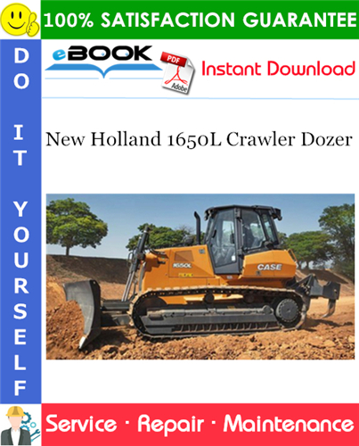 Thumbnail ☆☆ Best ☆☆ New Holland 1650L Crawler Dozer Service Repair Manual