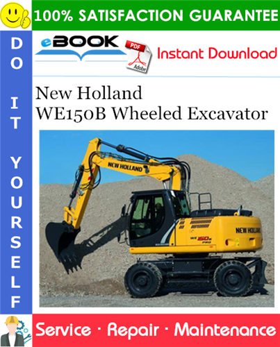 Thumbnail ☆☆ Best ☆☆ New Holland WE150B Wheeled Excavator Service Repair Manual #2