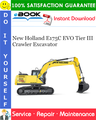 Thumbnail ☆☆ Best ☆☆ New Holland E175C EVO Tier III Crawler Excavator Service Repair Manual #2