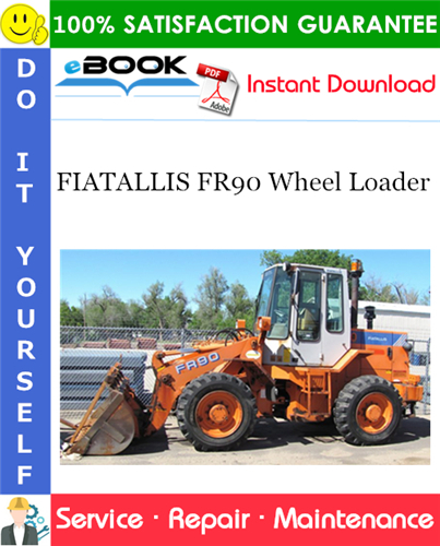 Thumbnail ☆☆ Best ☆☆ FIATALLIS FR90 Wheel Loader Service Repair Manual