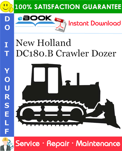 Thumbnail ☆☆ Best ☆☆ New Holland DC180.B Crawler Dozer Service Repair Manual